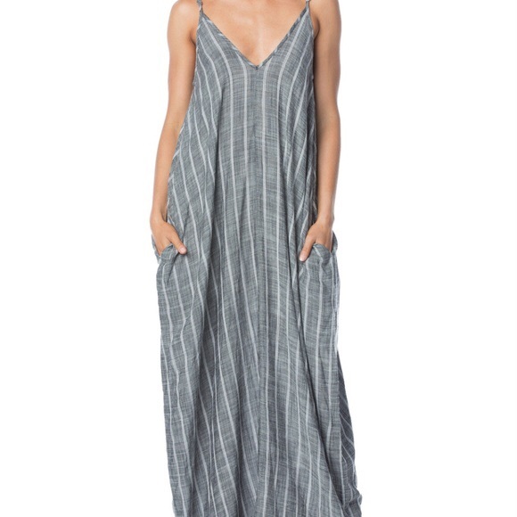 Elan Dresses & Skirts - NWT Elan Boho Tribal Pocket Maxi Dress size M